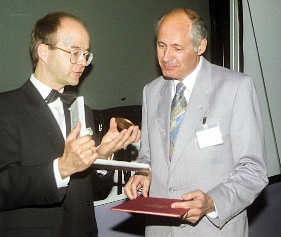 Günter Kieß (rechts)