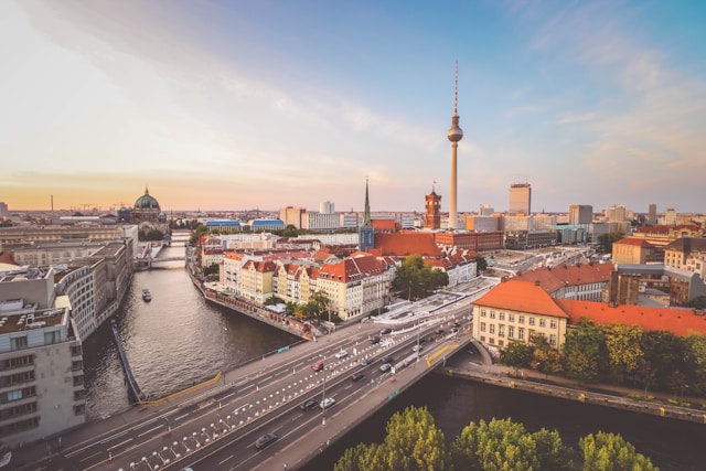 Blick auf Berlin Mitte