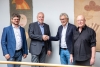 v.l.n.r.: Wladislaw Grabowski, Stefan Breder, Hanno Mahr, Peter Thum (Quelle: Broadcast Solutions)