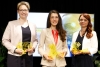 Die Preisträgerinnen des ARD/ZDF Förderpreises »Frauen + Medientechnologie« 2023 wurden im Rahmen der Medientage München ausgezeichnet.